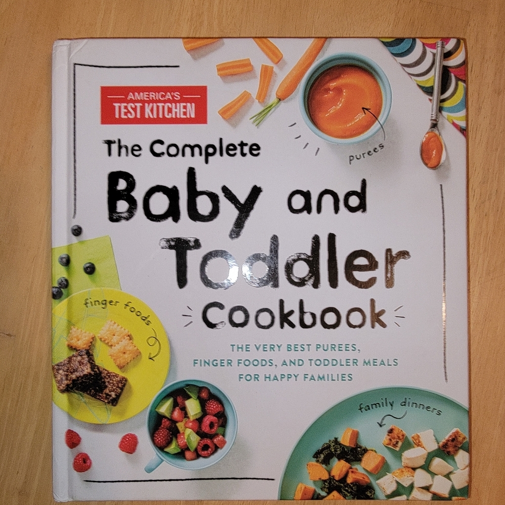 Baby and toddler cookbook
